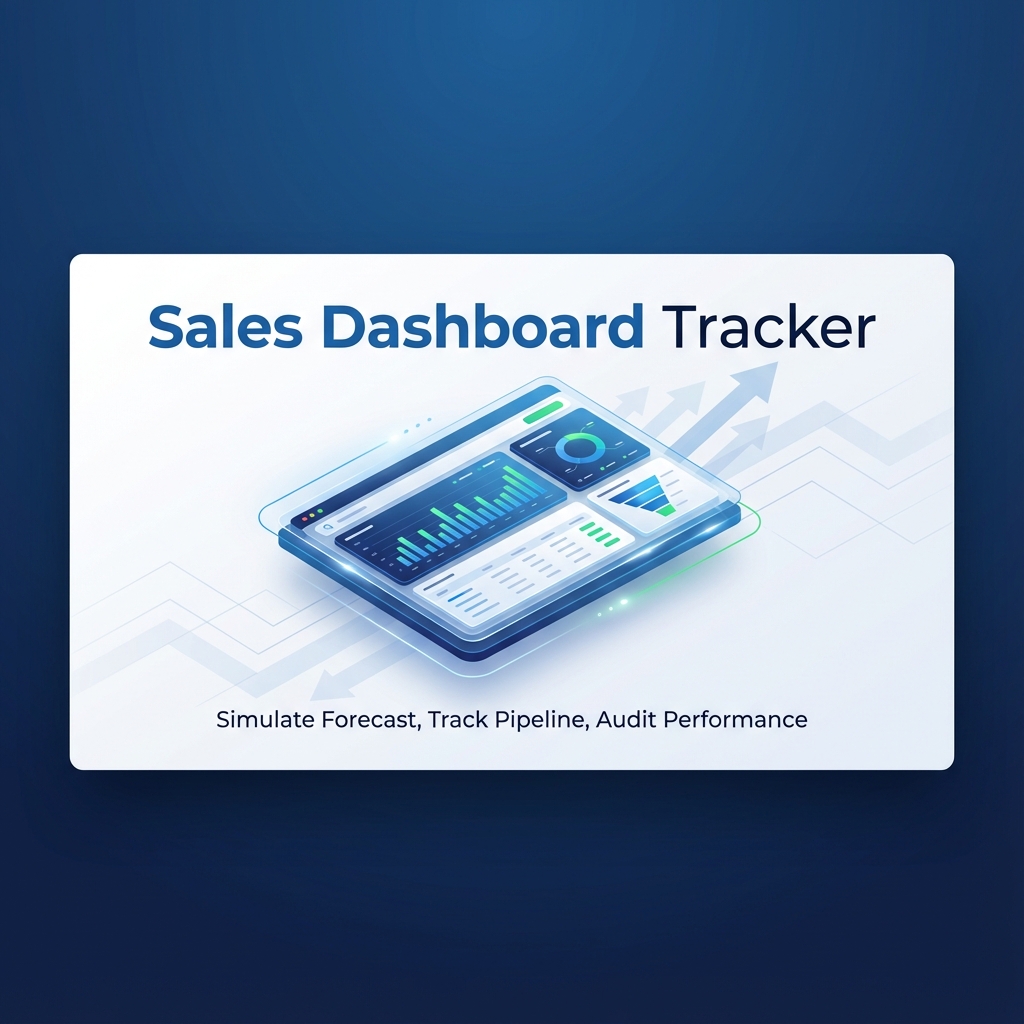 Sales Dashboard Tracker