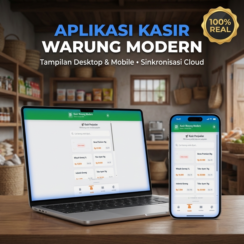 Aplikasi Kasir Warung Modern
