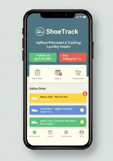 Zen Shoes Clean Dashboard